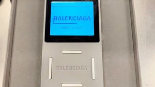 Balenciaga's ugly game console looks like a cheap Cybertruck-inspired Game Boy