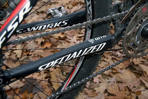 WTB's neoprene chain stay protector is thick enough to dull out chain slap.