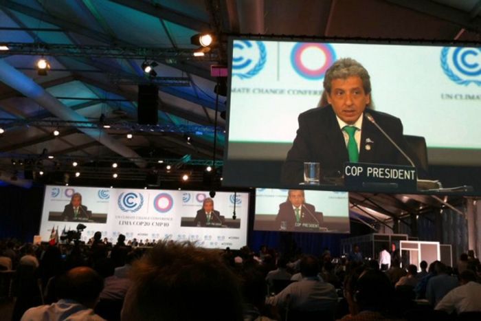 Climate negotiations, lima, peru