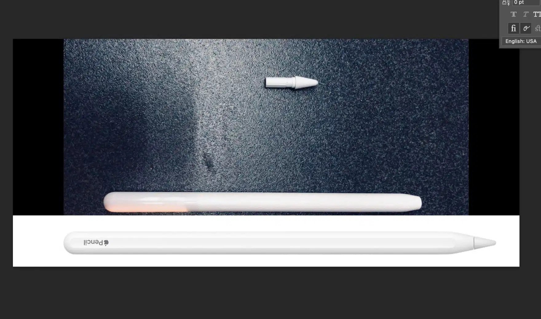 Apple Pencil Mini Render
