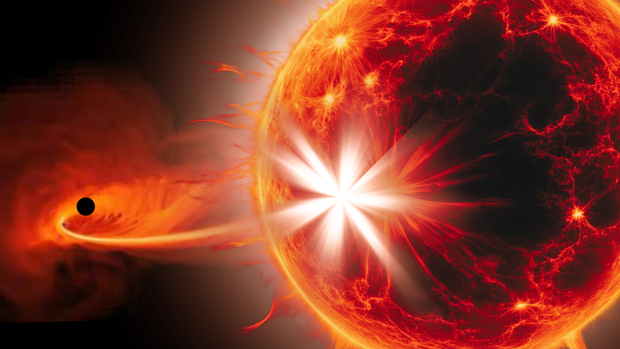 Why do black hole flares die out? It may be down to how stars spin