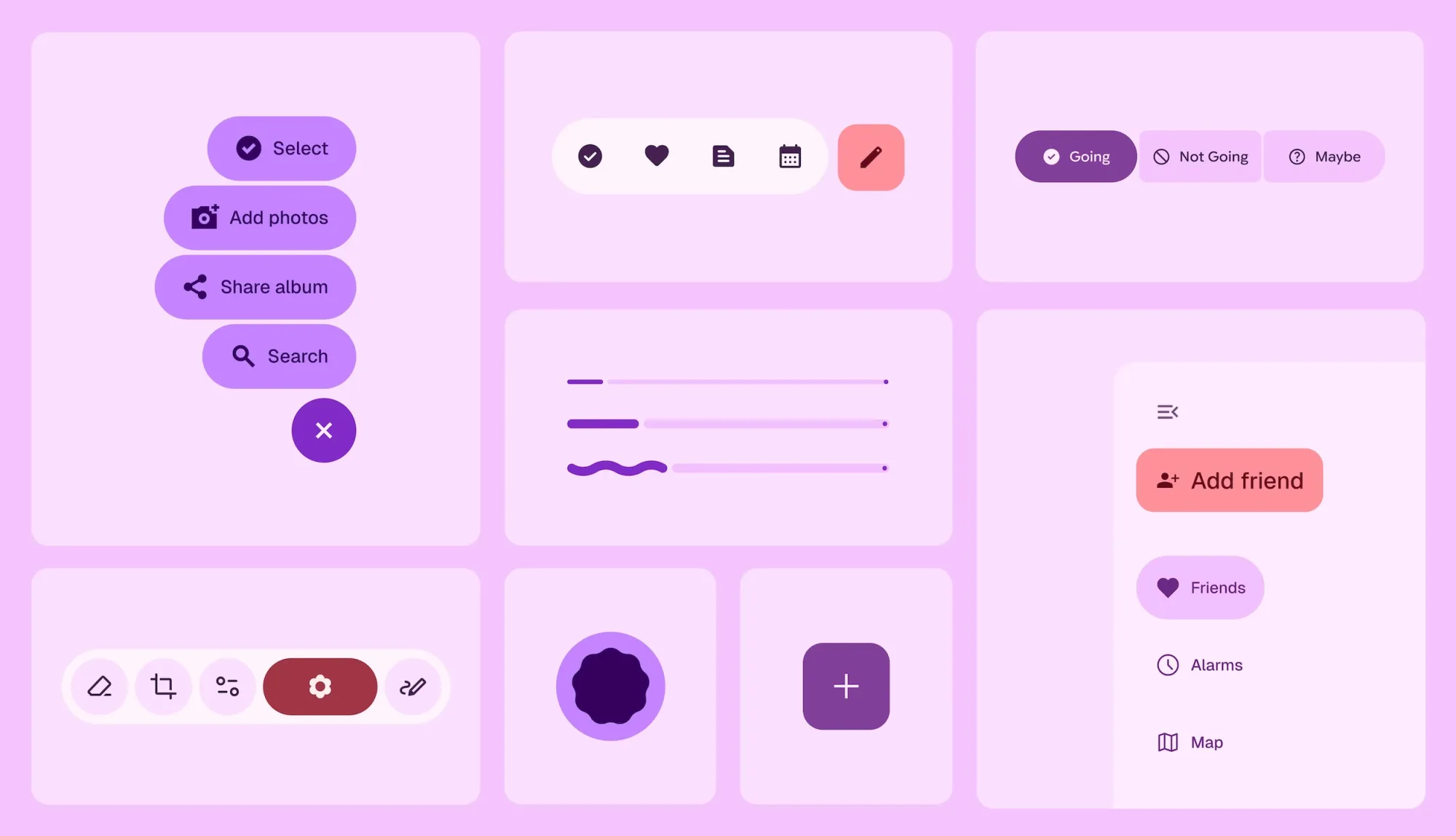 The leaked Material 3 Expressive design images.