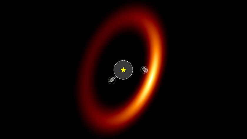 An interferometer image of the PDS 70 extrasolar system