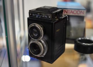 Argus Argoflex E at The Disabled Photographers' Society Stand
