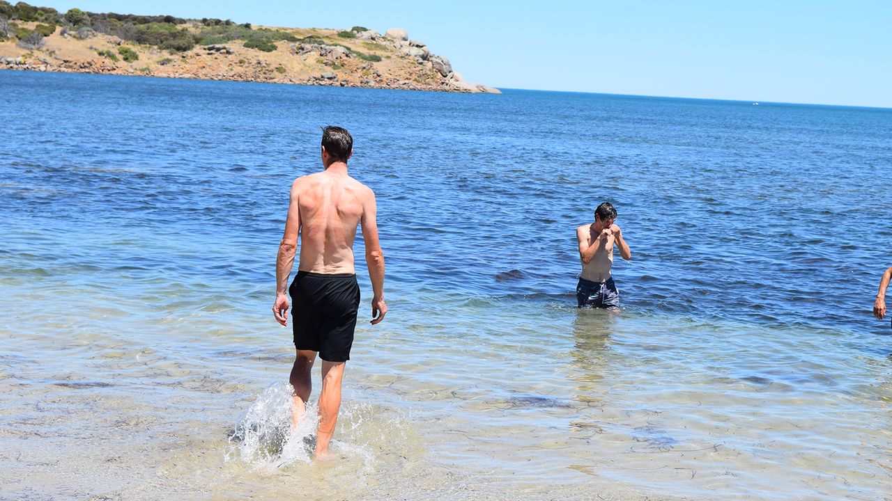 Mathew Hayman and Daryl Impey