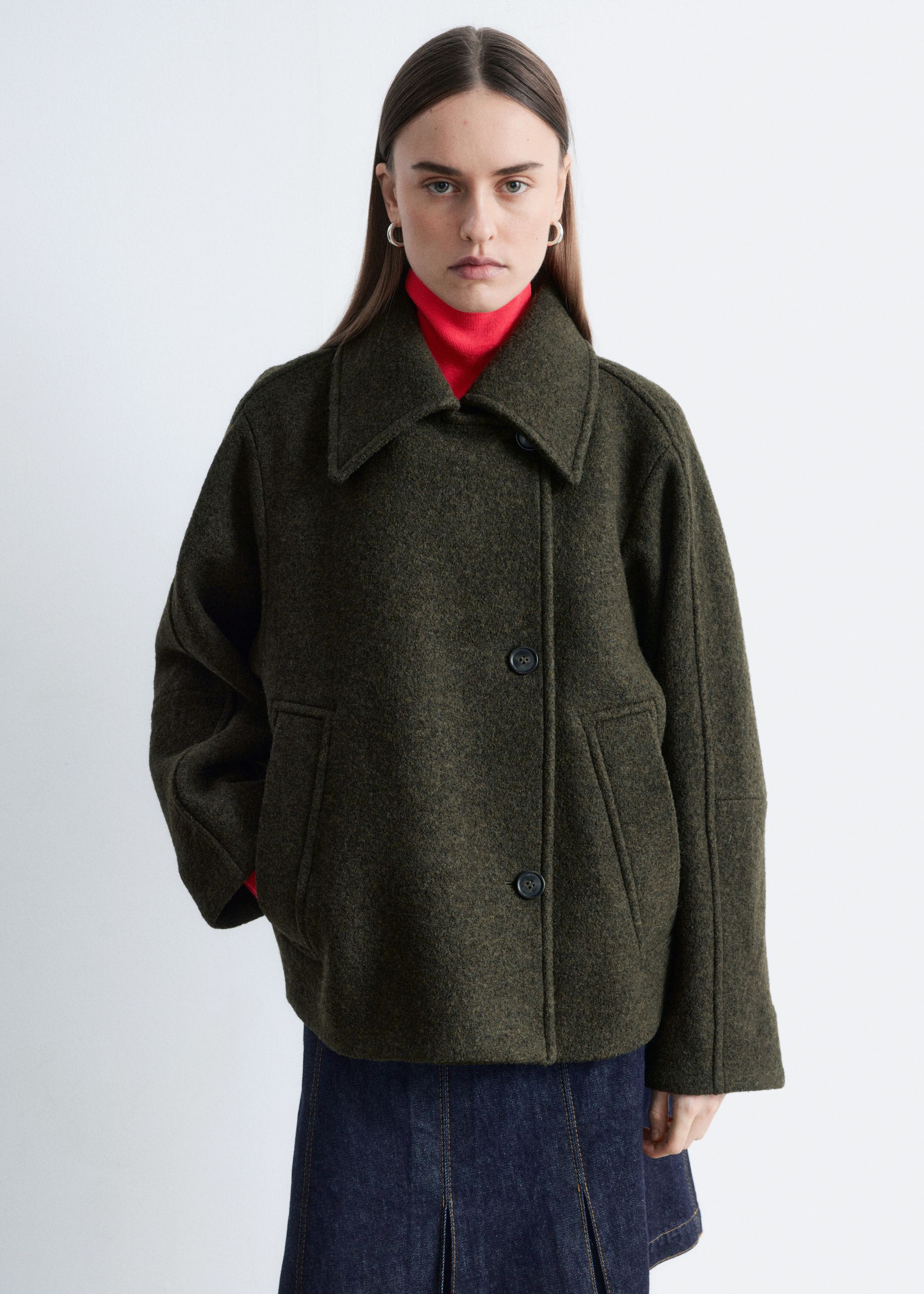 Oversized Wool Jacket