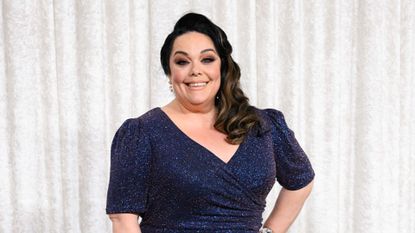 Lisa Riley attends the British Soap awards at Hackney Town Hall