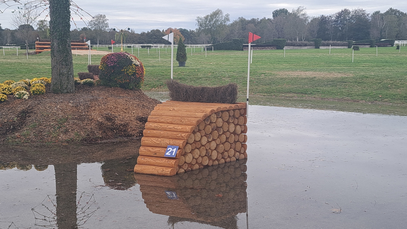Pau Horse Trials cross-country times: find out when riders tackle this fence