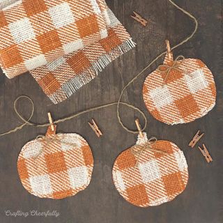 Bunting with pumpkins on it for fall
