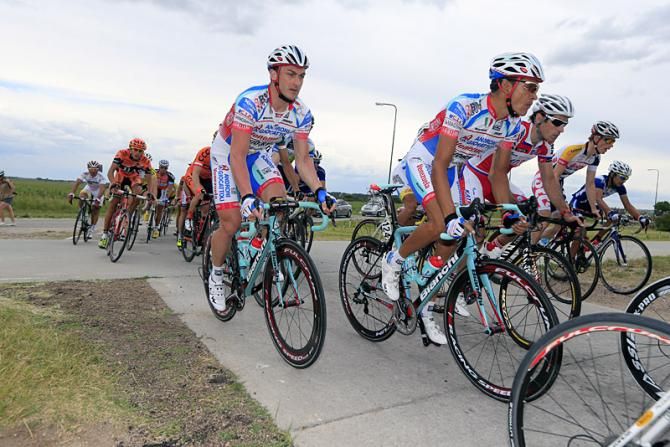 Action during the opening stage from San Luis to Villa Mercedes.