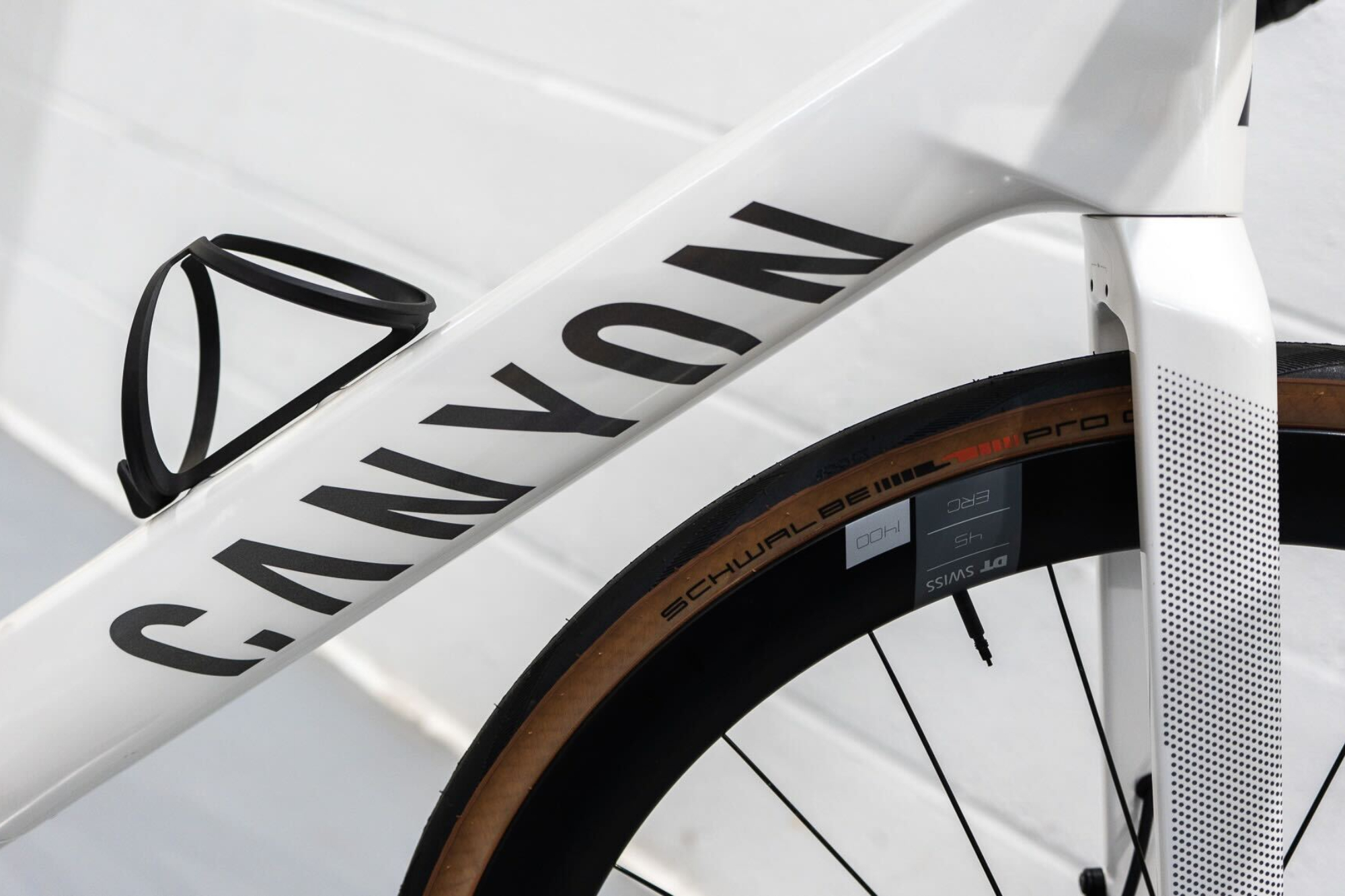 Detail of the Canyon Endurace:ONfly e-bike