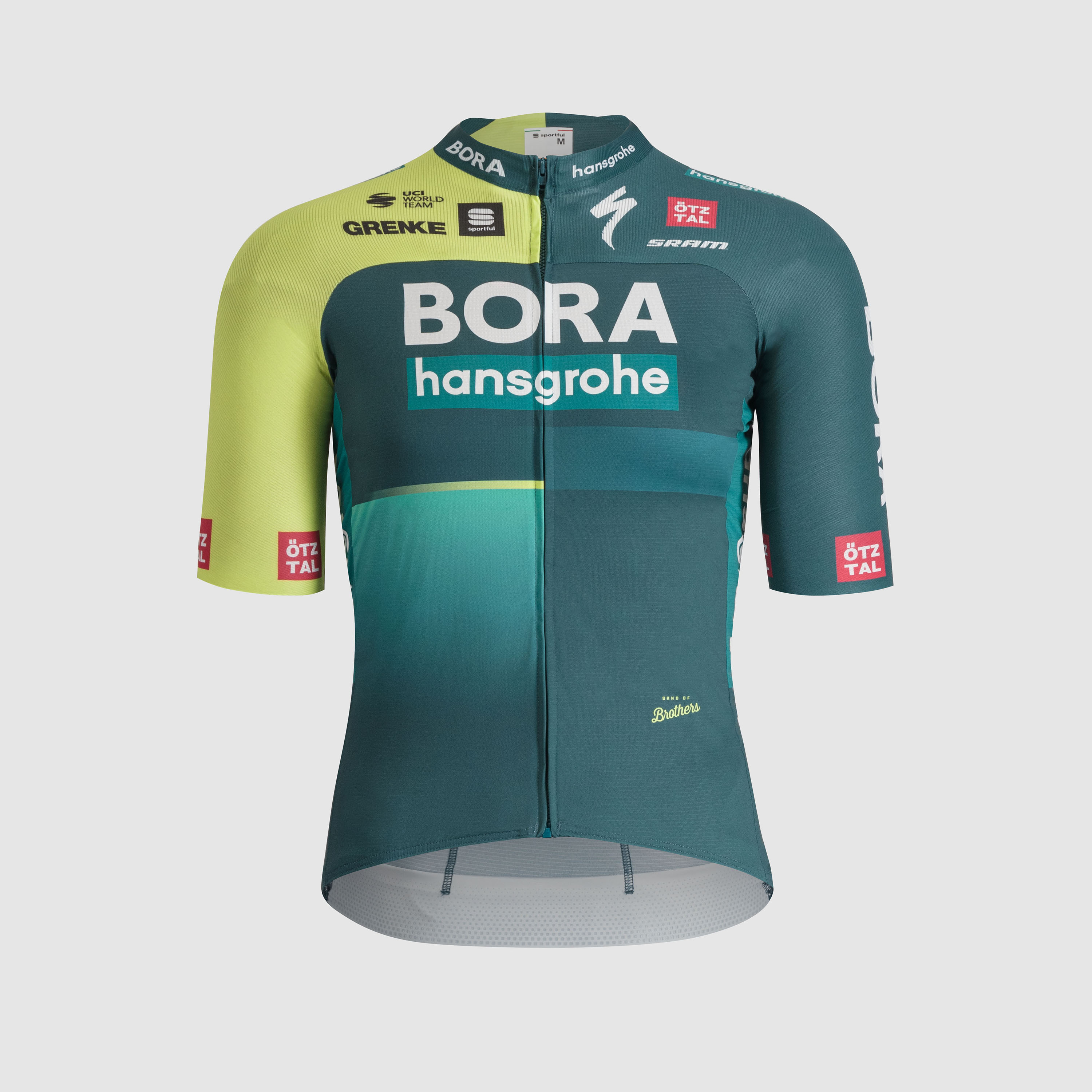 Bora Hansgrohe adds light green to keep team kit colourful for