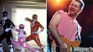 Power Rangers and Eddie Van Halen