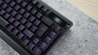 Photograph of the Razer BlackWidow V4 Pro 75% keyboard