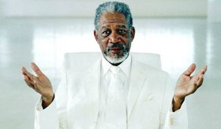 Morgan Freeman as God