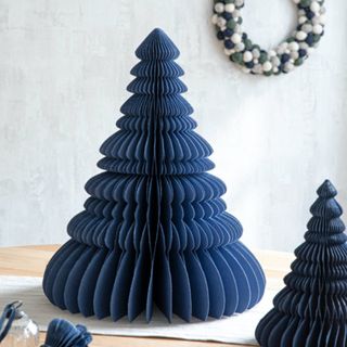 Hicks & Hicks Navy Paper Christmas Tree