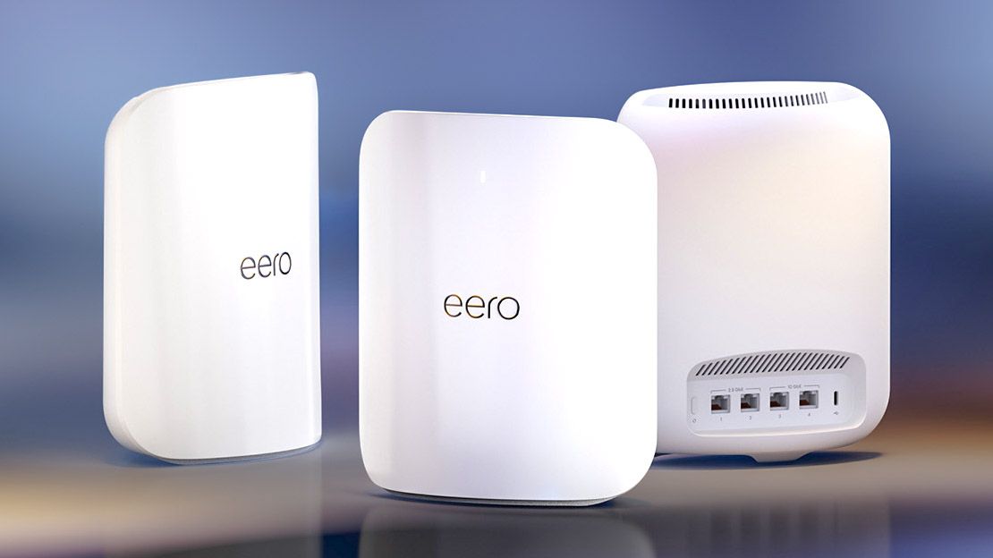 Eero Max 7 shown from different angles
