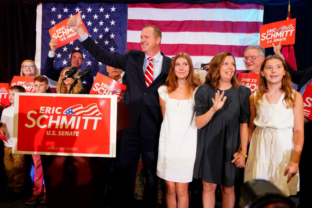 Missouri Republicans Pick Eric Schmitt For Senate Race, Rejecting Eric ...