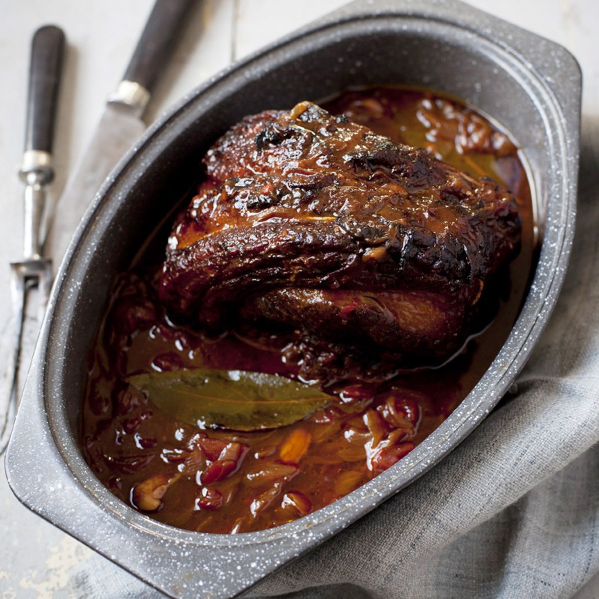 PotRoast Beef Brisket with Madeira and Tomatoes Dinner Recipes