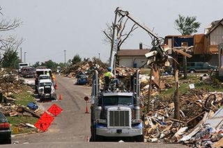 Tornado Damage in Joplin, Mo.