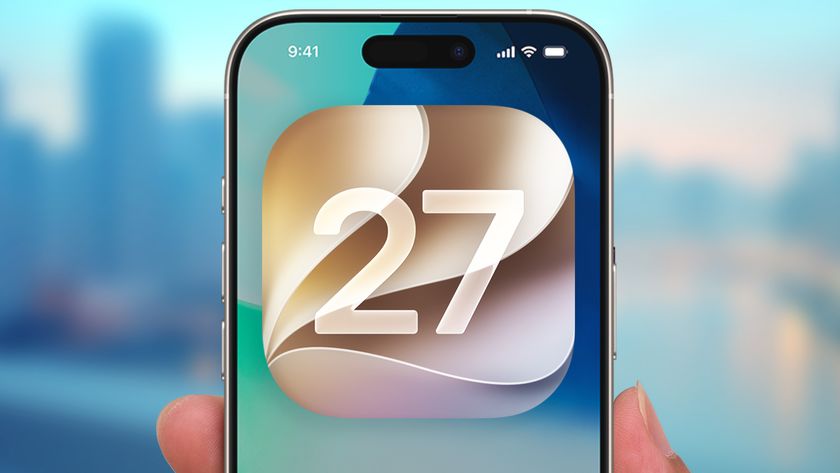 iOS 27 icon shown on an iPhone screen