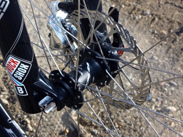 Bontrager hubs are used front and rear.