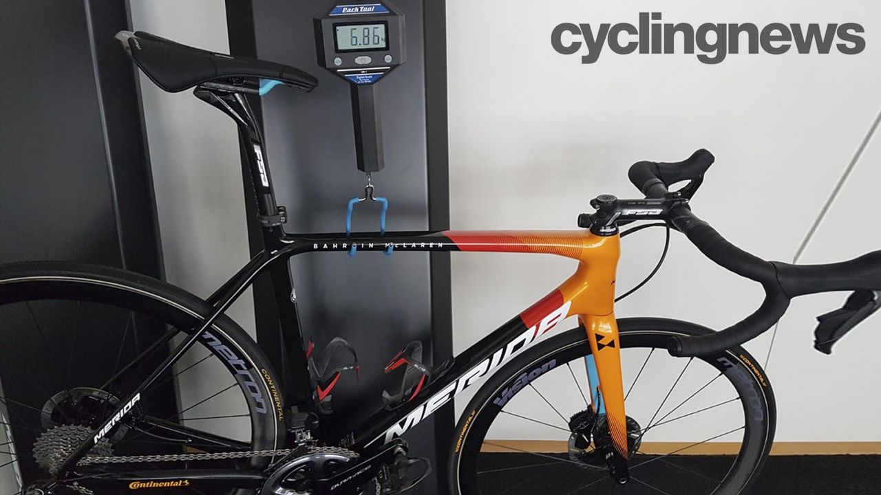 Bahrain McLaren Merida Scultura weight