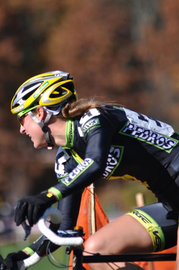 Rebecca Wellons (Pedro's) chased solo for the entire day.