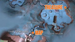 God of War Vulture's Gold treasure map