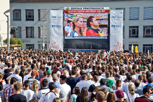 World Cup Content Managed by Calibre LED Scalers