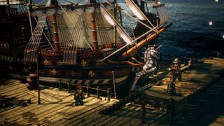 Octopath Traveler 2: ship