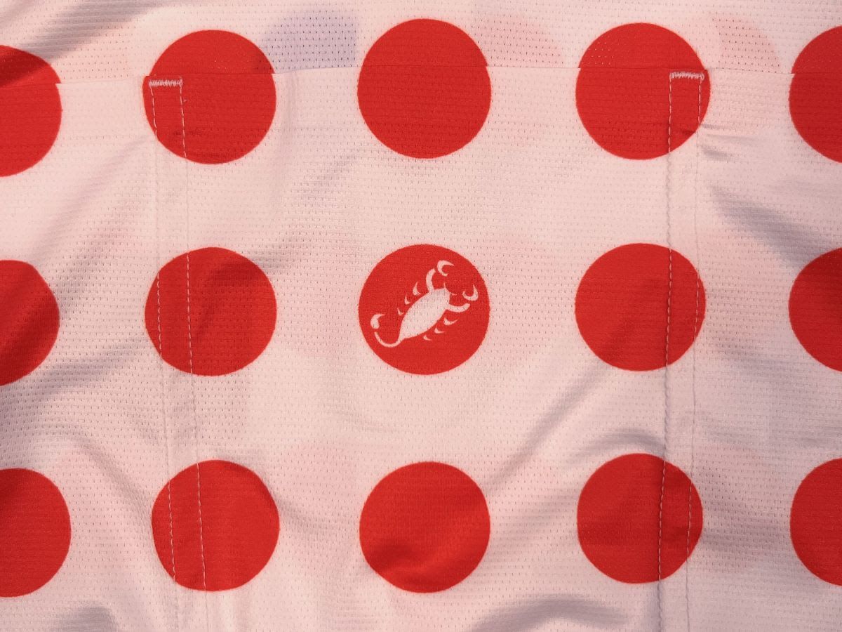 The Castelli polka-dot jersey