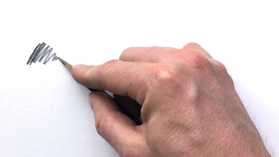 Pencil grip demonstrated