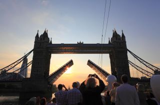 Top vantage points: on the River Thames