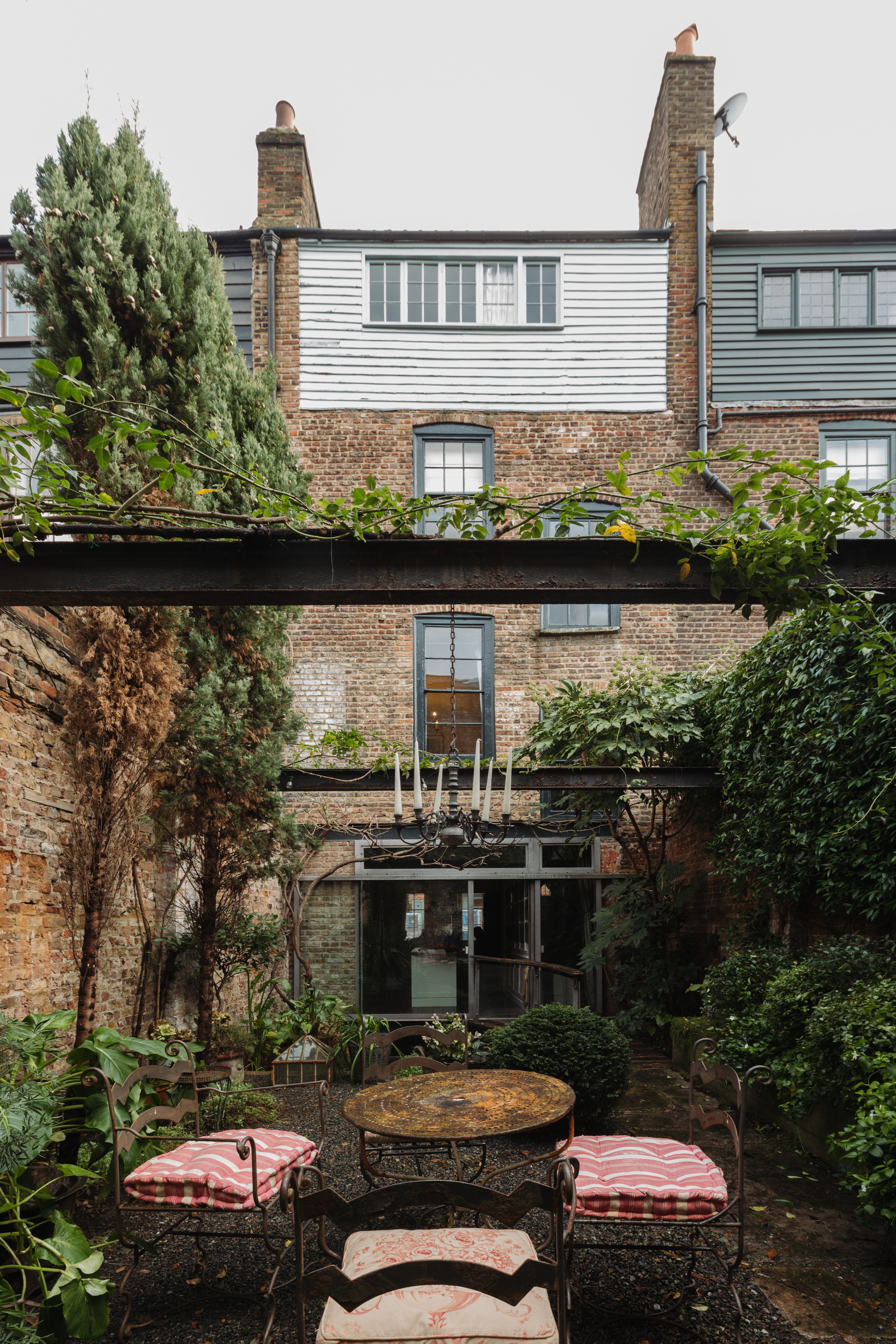 Wilkes Street property back garden