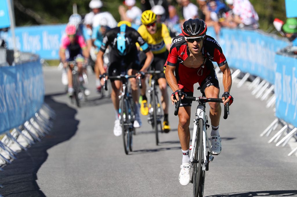 Richie Porte (BMC) puts in his attack
