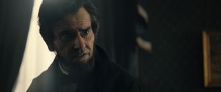 Hamish Linklater as Abraham Lincoln in Manhunt.