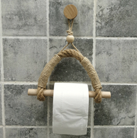 Vintage Towel Hanging Rope Toilet Paper Holder Home Hotel Supplies Towel Stand | £7.72 at eBay