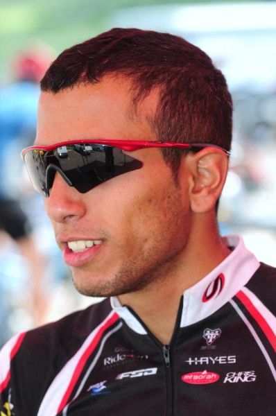 Rotem Ishay (Team Jamis) after the race.