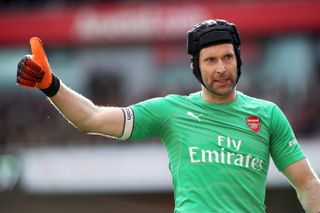 Unai Emery suggested Petr Cech will start the Europa League final