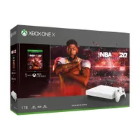 Xbox One X 1TB NBA 2K20 Special Edition Bundle (White) | Now $399 at GameStop