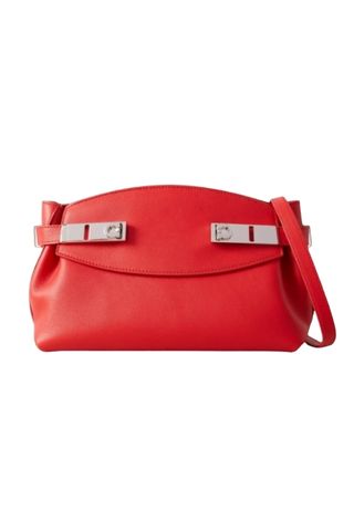 Hug Small Embellished Leather Shoulder Bag