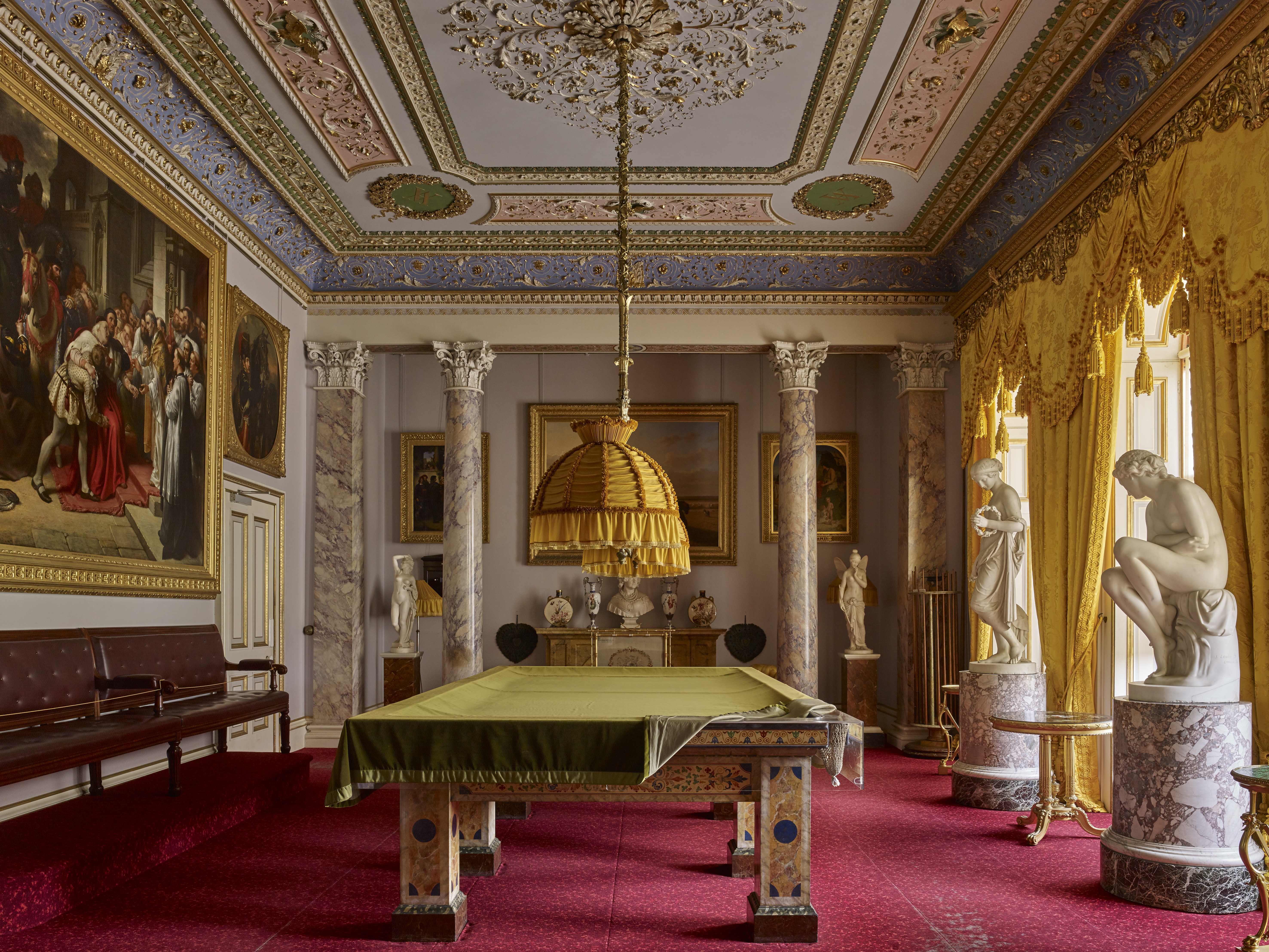 Osborne House billiard room