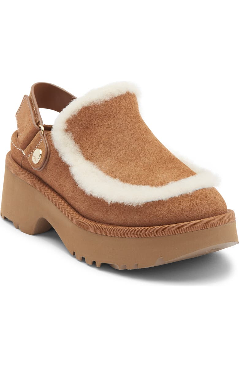 Esmee Genuine Shearling Clog