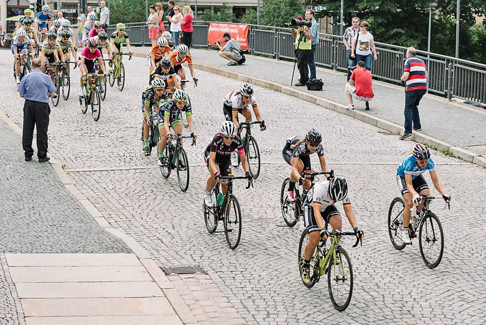 The peloton during stage 7