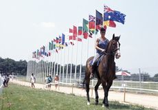 Mary King and King William at Barcelona Olympics 1992