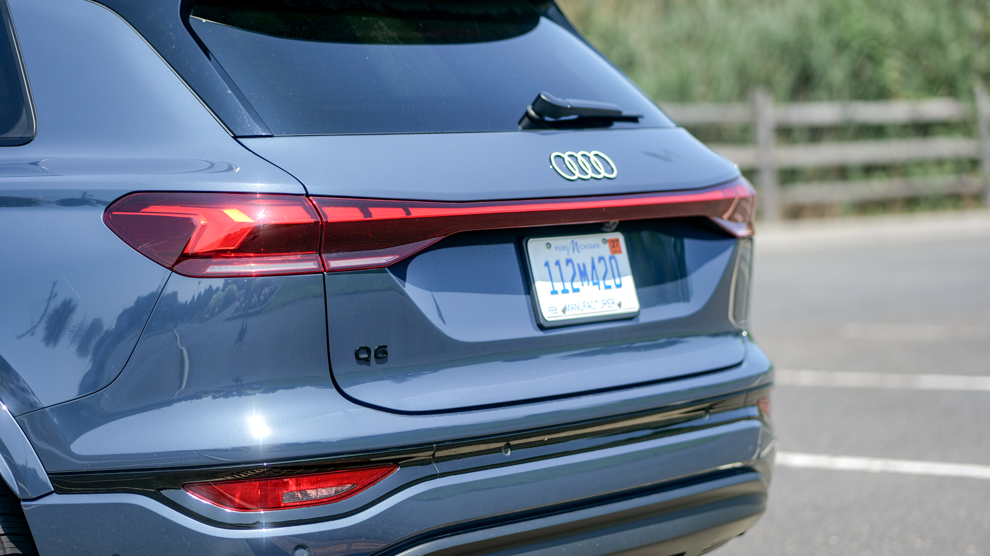 2025 Audi Q6 e-tron test drive.