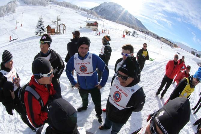 AG2R La Mondiale team building camp in Montgenevre