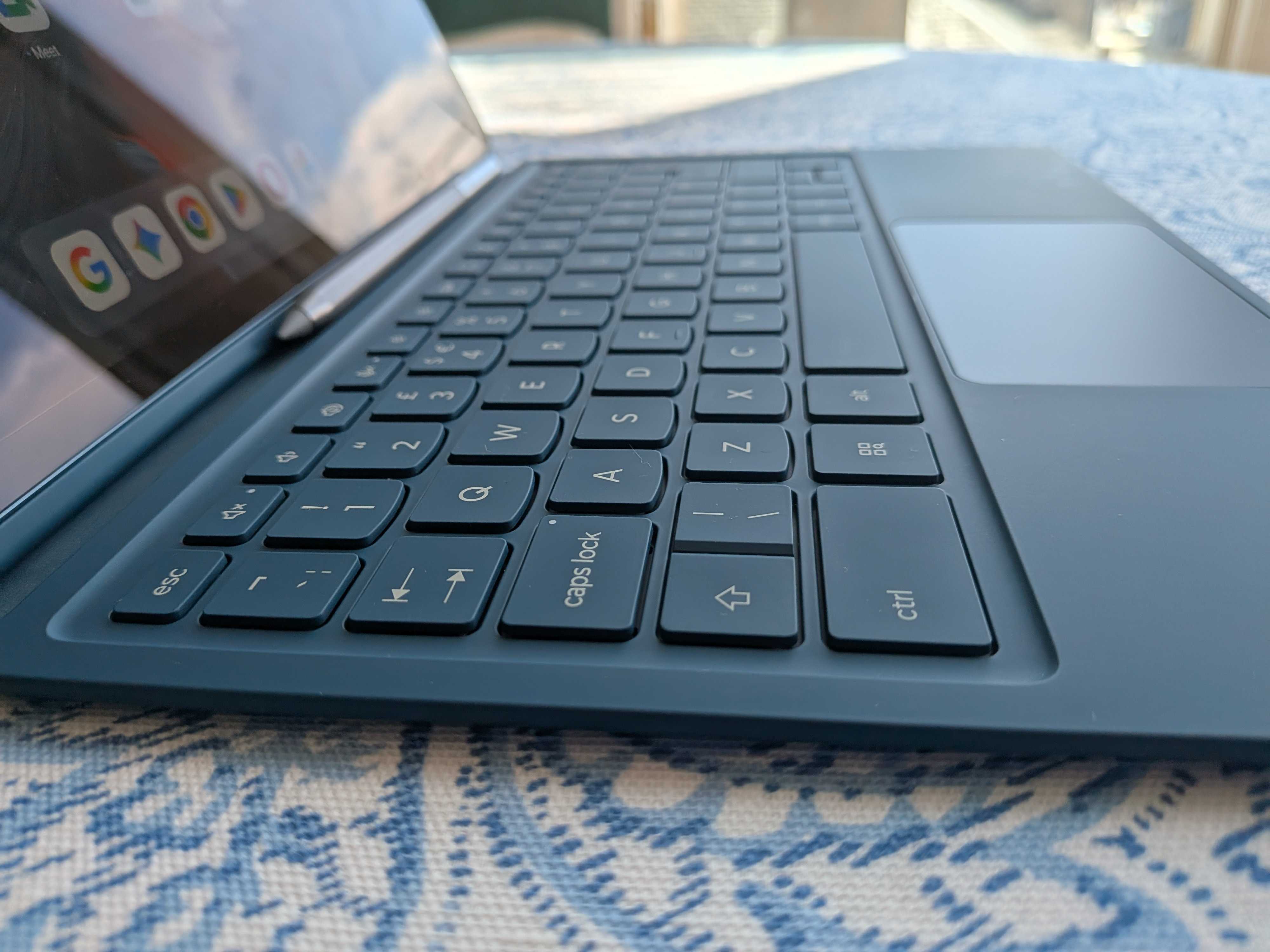 A Lenovo Yoga Tab Plus on a table