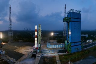 India PSLV rocket launch